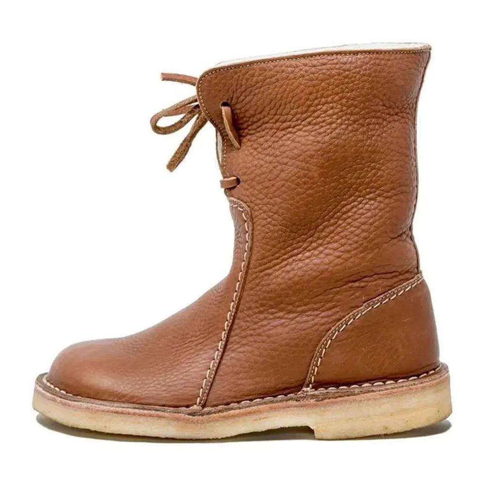 Comfortable Flat-bottom Student All-match Low Boots Fashion Boots Rider
