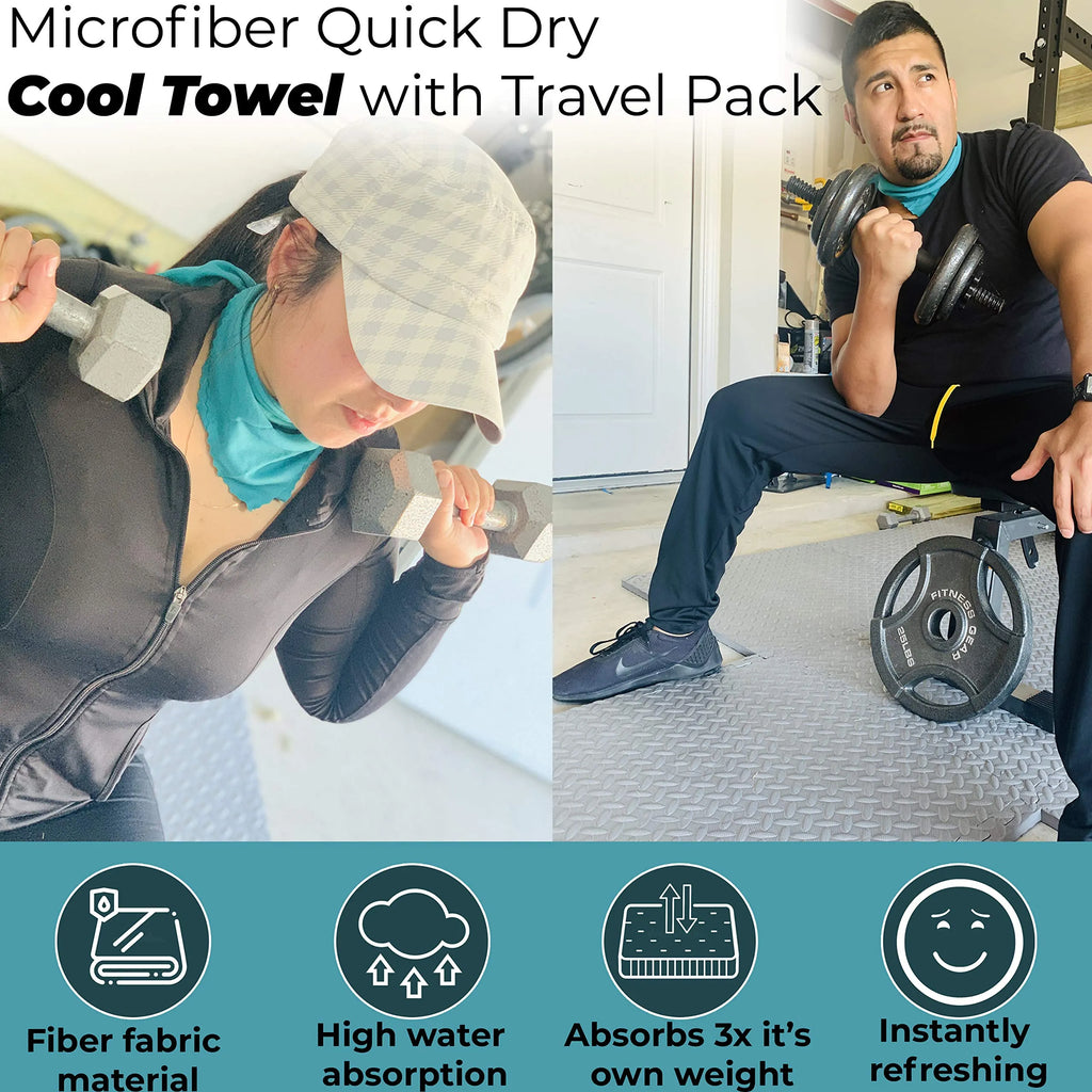 Portable Quick Dry Sport Cooling Towels