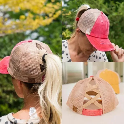 3 Levels Messy Bun Cap