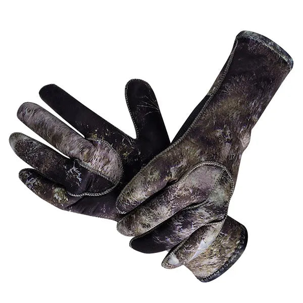 Sbart 3mm Camouflage Neoprene Gloves Keep Warm Anti-Skid Scuba Diving Gloves
