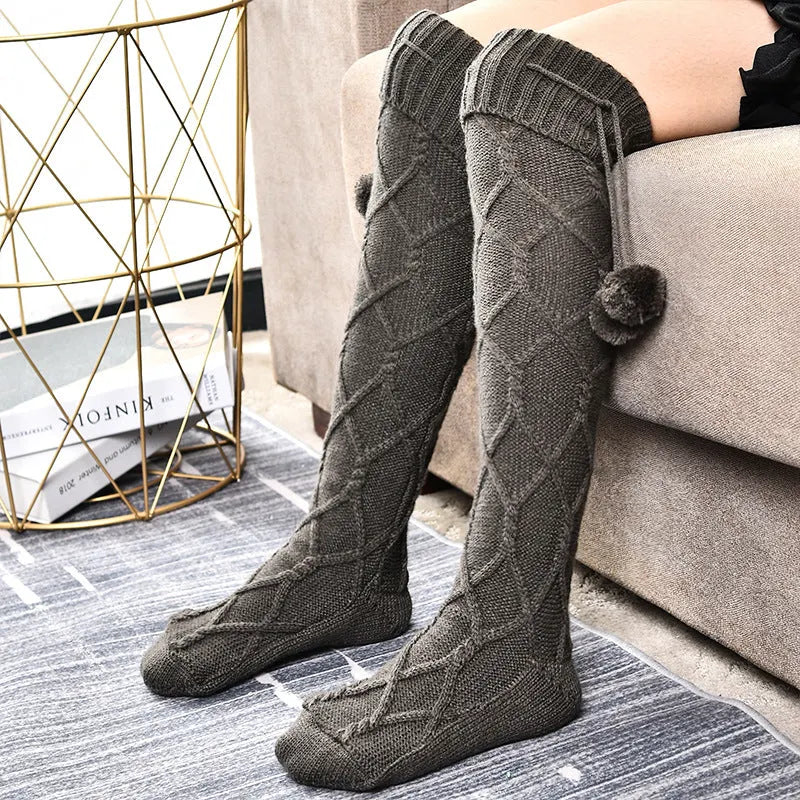 Over The Knee Knit Socks