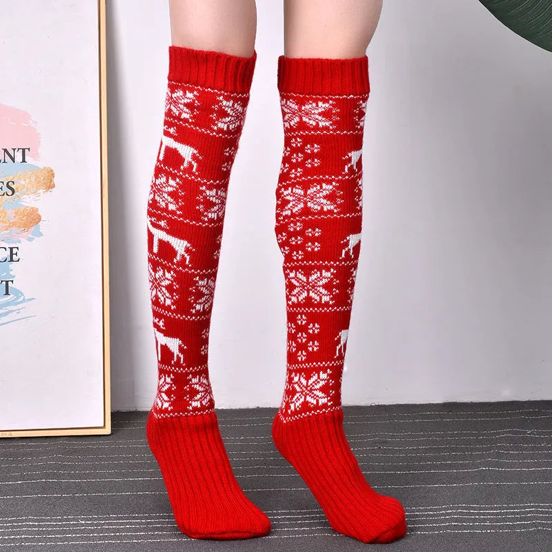 Over The Knee Knit Socks
